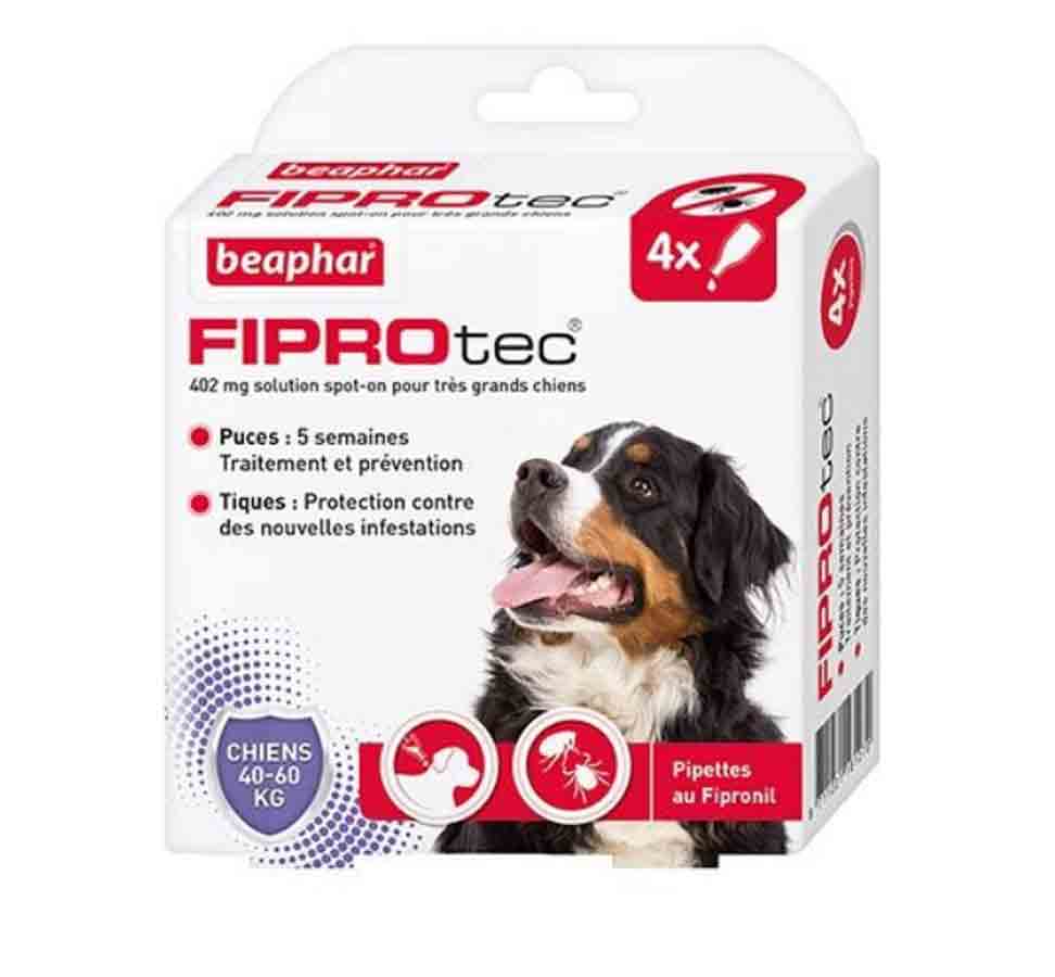 Fiprotec chien 40-60 kg pipettes