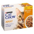 Purina Cat Chow Gatto Adult Pollo 10 x 85 g
