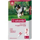 Advantix chien moyen (10 - 25 kg) - 4 pipettes- La Compagnie des Animaux