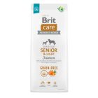 Brit Care Senza Cereali Senior Light Cane Salmone 12 kg
