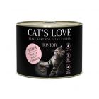 Cat's Love Junior pollo senza cereali & senza glutine  6 x 200 g
