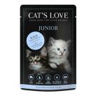 Cat's Love Junior vitello senza cereali & senza glutine 12 x 85 g