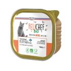 Felichef Terrine Bio al salmone  senza cereali per gatto 16 x 100 g