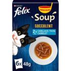 Felix Soup Succulenti Pesci Gatto 6 x 48 g