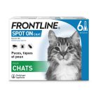 Frontline chat spot on 6 pipettes- La Compagnie des Animaux