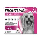 Frontline Tri Act Soluzione spot-on per cani (2 - 5 kg) 6 pipette