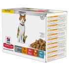 Hill's Science Plan Feline Young Adult Sterilised Multipack bustine 12 x 85 g
