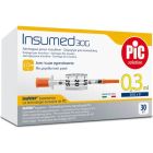 Insumed Siringa da insulina U-100 0,25ml x 8mm 31G (scatola da 30)
