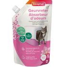 Beaphar granulés absorbeurs d'odeurs pour litière Orchidée 400 g - La Compagnie des Animaux
