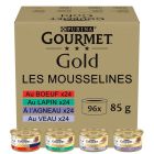 Purina Gourmet Gold Le Mousselines Gatto 96 x 85 g