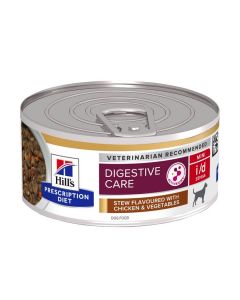 Hill's Prescription Diet Canine I/D AB+ Stress Mini spezzatino con pollo e verdure 24 x 156 g