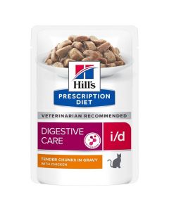 Hill's Prescription Diet Feline I/D AB+ Pollo BUSTINE 12 x 85 g