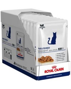 Royal Canin Vet Care Cat Neutered Weight Balance 12 x100 g