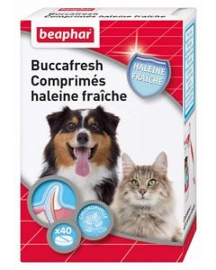Beaphar Buccafresh, compresse alito fresco per cani e gatti 40 cpr