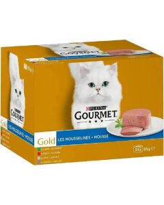 Purina Gourmet Gold  Les Mousselines per Gatto 24 x 85 g
