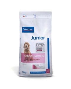 Virbac Veterinary HPM Junior Special Medium Dog 12 kg- La Compagni des Animaux