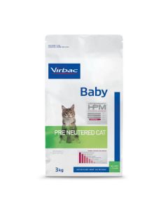 Virbac Veterinary HPM Baby Pre Neutered Cat 3 kg- La Compagnie des Animaux
