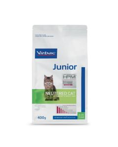 Virbac Veterinary HPM Junior Neutered Cat 400 grs- La Compagnie des Animaux
