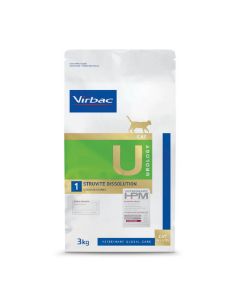 Virbac Veterinary HPM Urology Struvites Dissolution Chat 3 kg- La Compagnie des Animaux