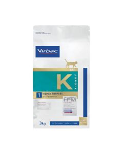 Virbac Veterinary HPM Kidney Support pour Chat 3 kg - La Compagnie des Animaux