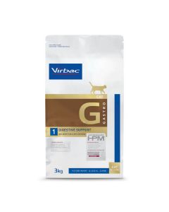 Virbac Veterinary HPM Gastro Digestive Support chat 3 kg - La Compagnie des Animaux