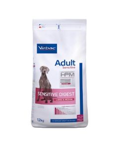 Virbac Veterinary HPM Sensitive Digest Large & Medium Chien 12 kg - La Compagnie des Animaux
