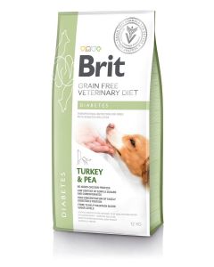 Brit Vet Diet Dog Diabetes Grain Free 2 kg12 kg