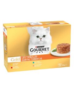 Purina Gourmet Gold Timbales per Gatto12 x 85 g