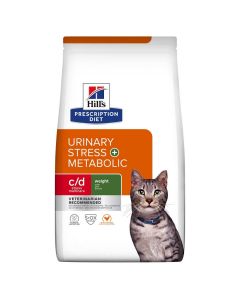 Hill's Prescription Diet Feline C/D Urinary Stress + Metabolic 1.5 kg