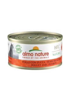 Almo Nature  HFC Natural Pollo con Zucca per gatto 24 x 70 g