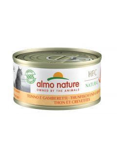 Almo Nature HFC Natural Tonno con gamberretti per gatto 24 x 70 g
