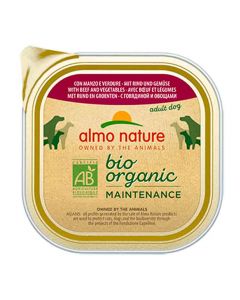 Almo Nature Bio Organic Maintenance Manzo e Verdure per cane 32 x 100 g