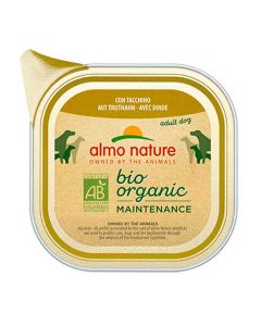 Almo Nature Bio Organic Maintenance Tacchino per cane 32 x 100 g