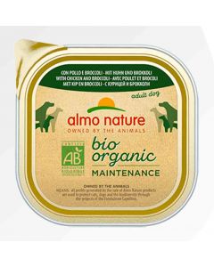 Almo Nature Bio Organic Maintenance Pollo e Broccoli per cane 9 x 300 g