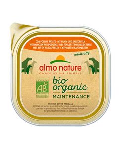 Almo Nature  Bio Organic Maintenance Pollo e Patate per cane 9 x 300 g