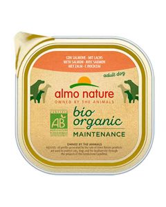 Almo Nature Bio Organic Maintenance Salmone per cane 9 x 300 g
