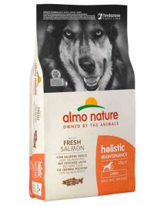 Almo Nature Holistic Adult Large Salmone Fresco per cane 12 kg