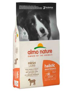 Almo Nature Holistic Adult Medium Agnello Fresco per cane 12 kg
