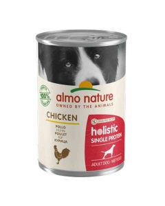 Almo Nature Holistic Single Protein Digestion al pollo per cane 24 x 400 g
