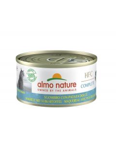 Almo Nature Chat Complete HFC Maquereau et Pomme de Terre sans céréales 24 x 70 grs