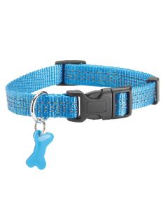 Bobby Collare Safe blu per cane L