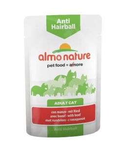Almo Nature Anti Hairball Manzo per gatto 30 x 70 g