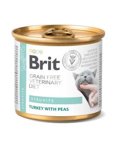 Brit Vet Diet Cat Struvite Grain Free 6 x 200 g