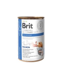 Brit Vet Diet Dog & Cat Recovery  Senza Cereali 6 x 400 g
