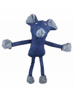 Bubimex jouet souris en jean pour chat - La Compagnie des Animaux