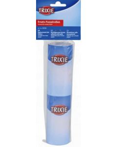 Trixie Recharge pour Brosse Roller Rouleau adhesif anti poils 2 x 60 feuilles