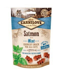 Carnilove Crunchy Snack Saumon & Menthe friandises chat - La Compagnie des Animaux