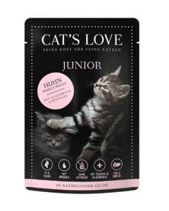 Cat's Love Junior pollo senza cereali & senza glutine 12 x 85 g