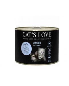 Cat's Love Junior al vitello senza cereali & senza glutine 6 x 200 g
