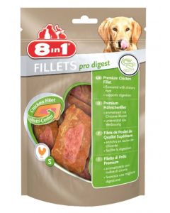 8in1 Fillets Pro Digest per cane 80 g MULTIPACK confezione da 8
